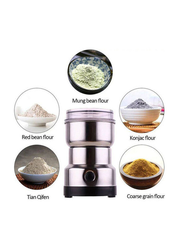 

Generic Stainless Coffee & Spices Grinder, GH501M, Silver