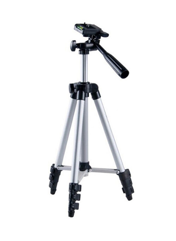 

NA Weifeng Multi-Function Camera Tripod, Black/Silver