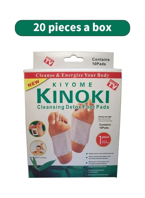 

Kinoki Cleansing Detox Foot Pads, 20 Pads