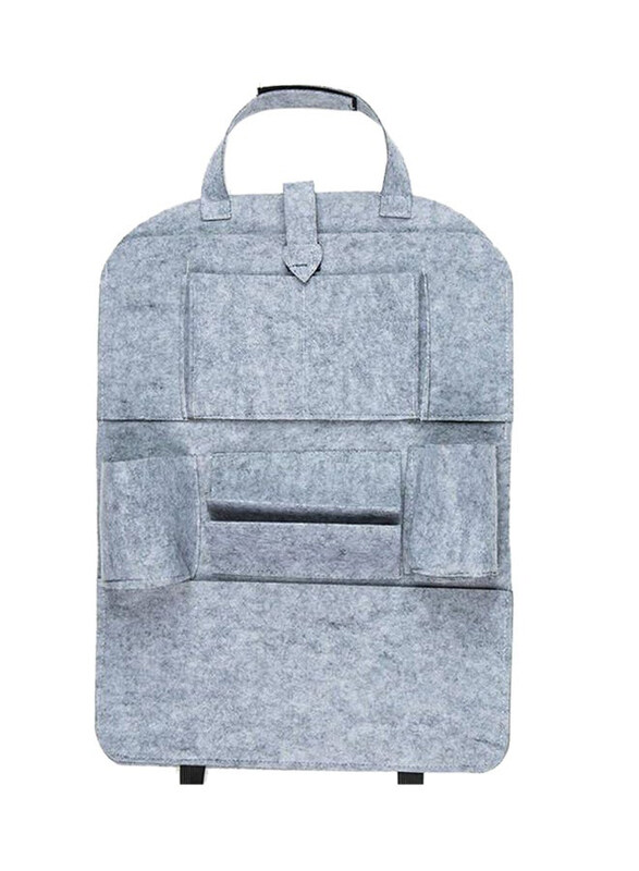 

Generic Car Seat Back Storage Bag Organizer, 1552409524-1012, Grey