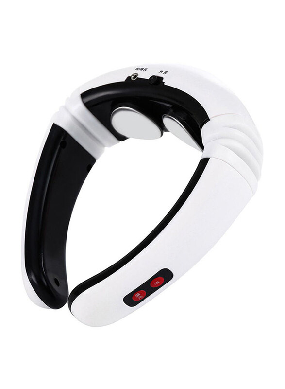 

Generic Cervical Electromagnetic Neck Massage Device, Black/White