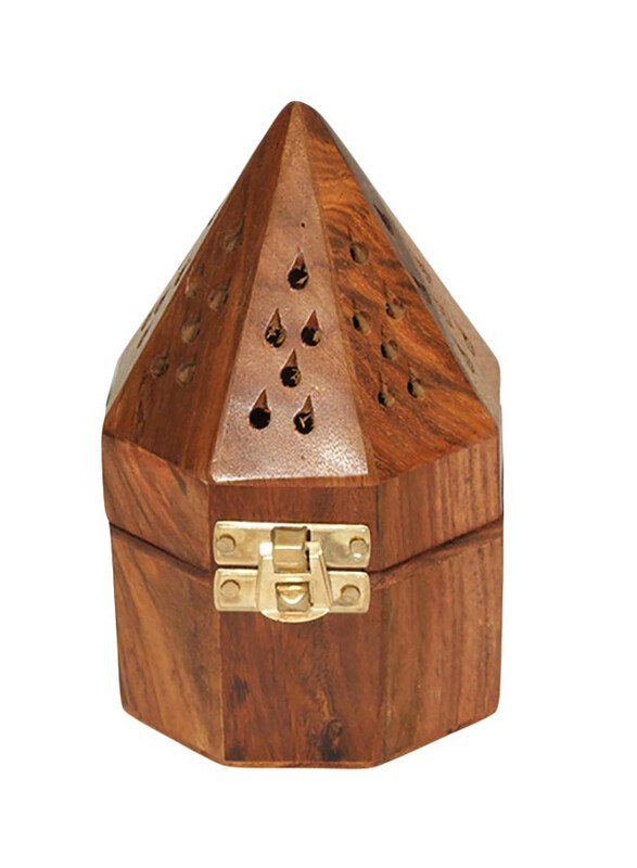 

Generic Wooden Incense Burner, Brown