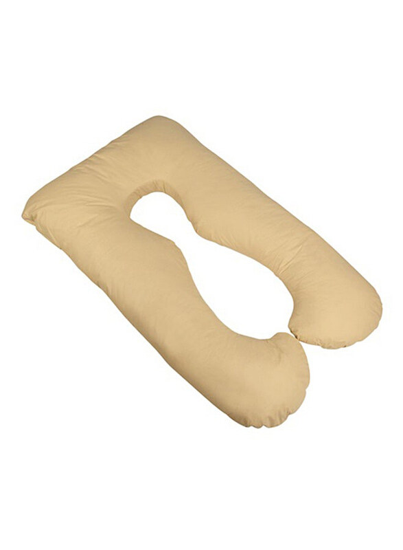 

Generic U-Shaped Maternity Pillow Cotton, 80 x 120cm, Beige