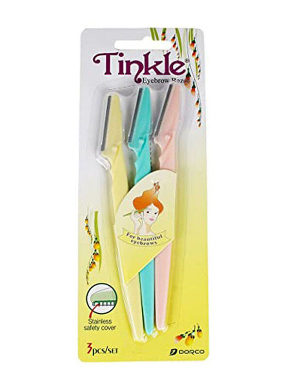 

Tinkle Eyebrow Shaper Trimmer Le Face Bikini Hair Removers, 3 Pieces