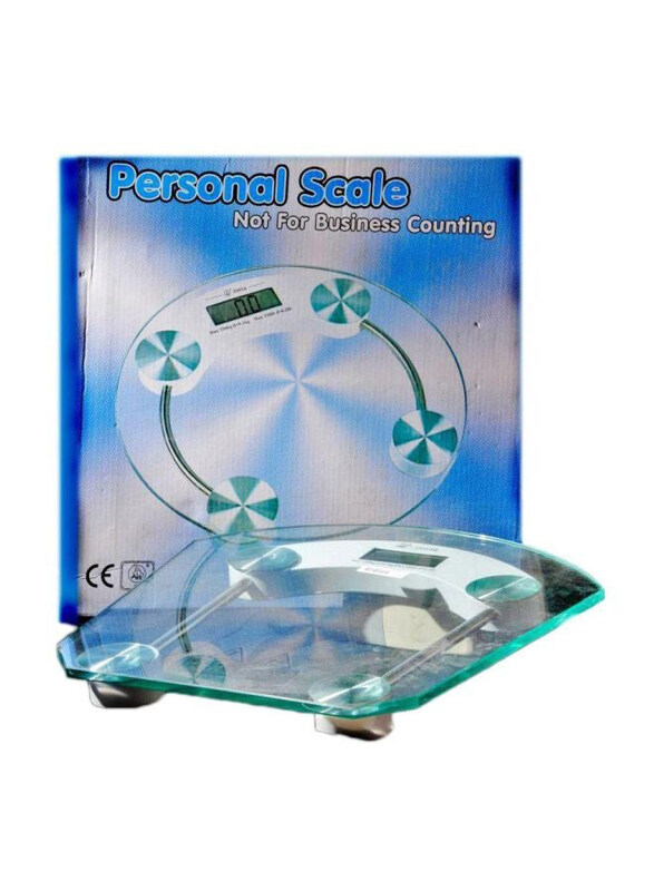 

Generic Digital Scale, Clear/Silver