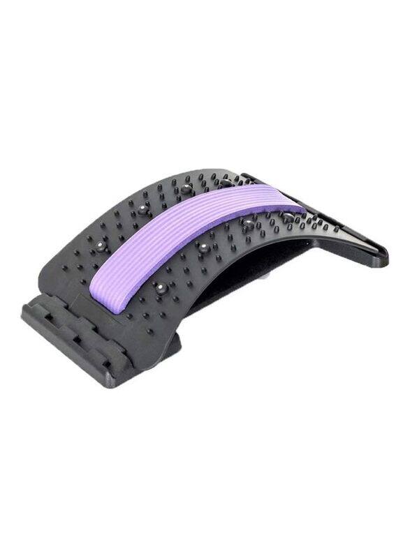 

XiuWoo Adjustable Back Stretcher Device with Magnetic Points, T118, Black/Purple