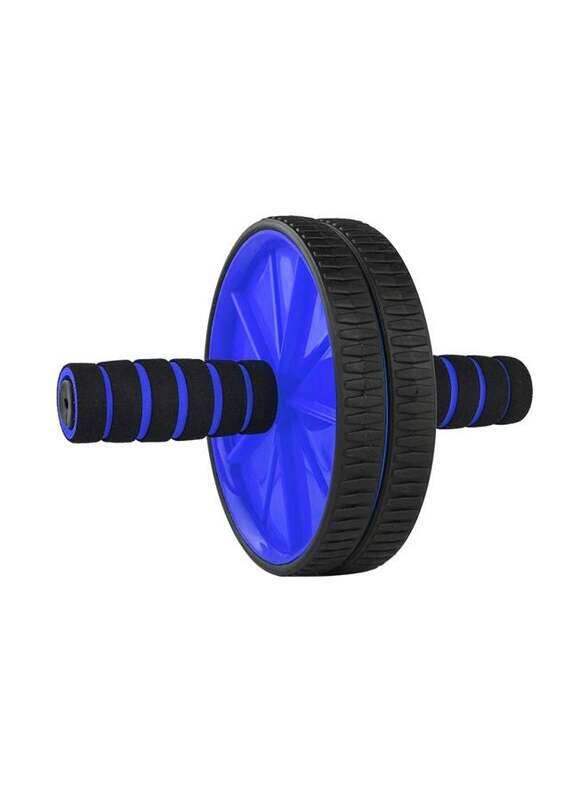 

Zhe-SportGoods Ab Wheel Total Body Exerciser, DZ-7QHA-YFF1, Blue/Black