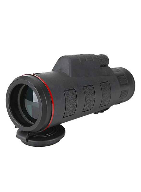 

Generic 35x50 Porro BAK 4 Prism HD Monocular Telescope with Mobile Phone Clip, Black