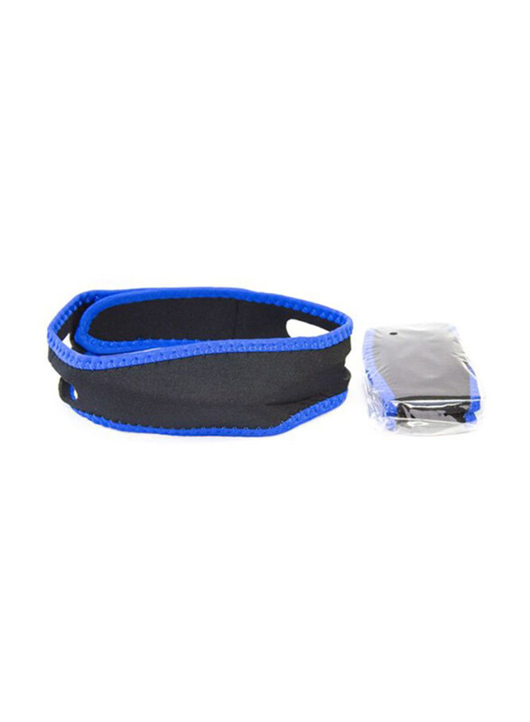 

Generic Unisex Anti Snoring Jaw Wrap, Black/Blue
