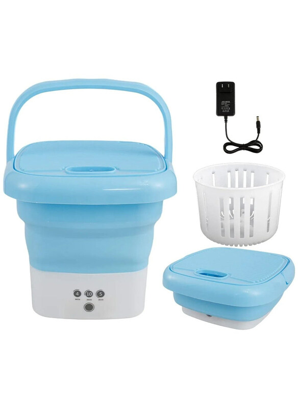 

Generic Ultrasonic Portable Washing Machine, Blue