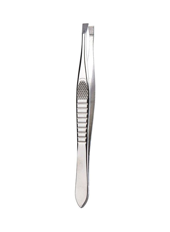 

Generic Stainless Steel Eyebrow Tweezer, Silver