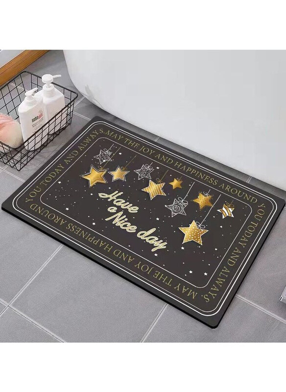 

DubaiGallery Entrance Doormat, Black