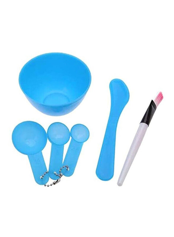 

Generic 4-In-1 DIY Beauty Face Mask Bowl Set, Blue