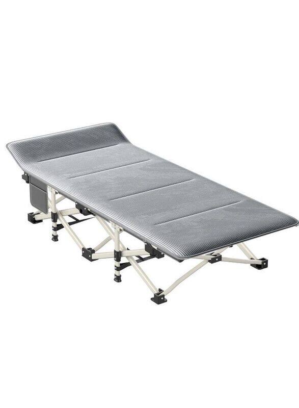 

Generic Foldable Portable Camping Bed, Grey