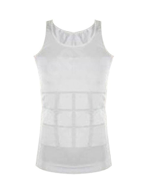 

Slim'n Lift Slimming Body Shaper Vest, White, Large