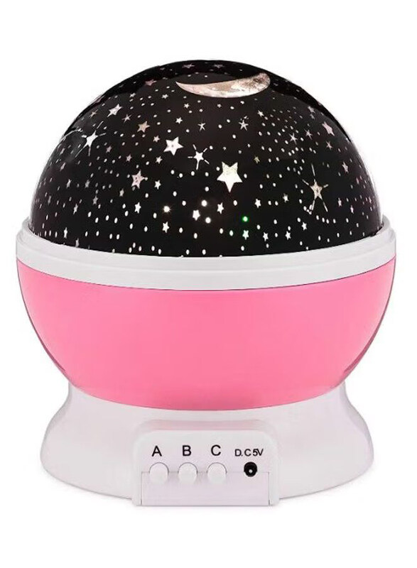 

Generic Rotating Projector Starry Night LED Light, Multicolour