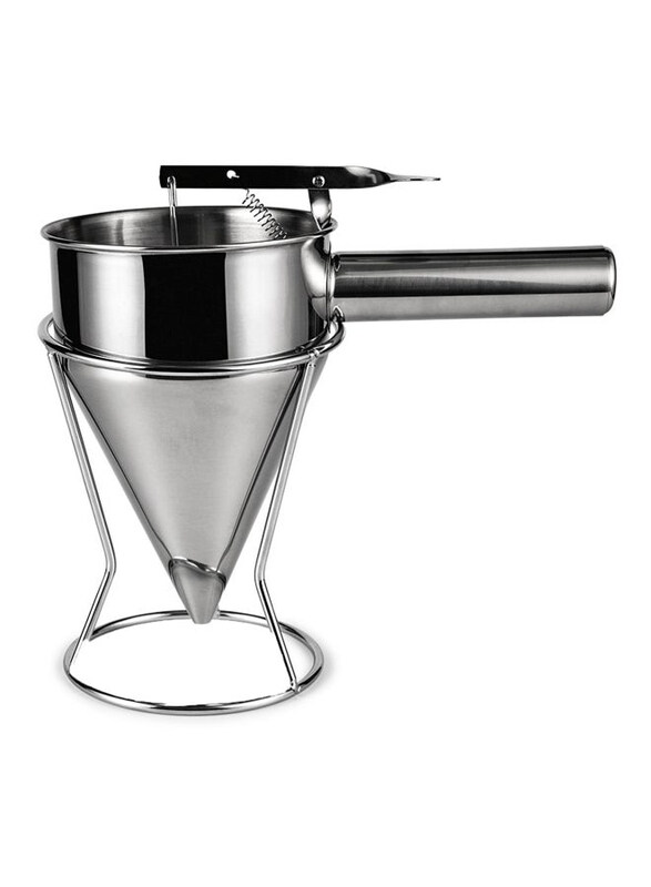 

Cool Baby Stainless Steel Handheld Batter Dispenser, Silver