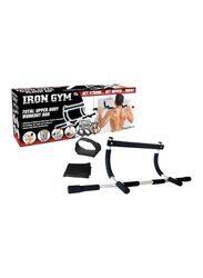 Iron Gym Total Upper Body Workout Bar, Black/Silver