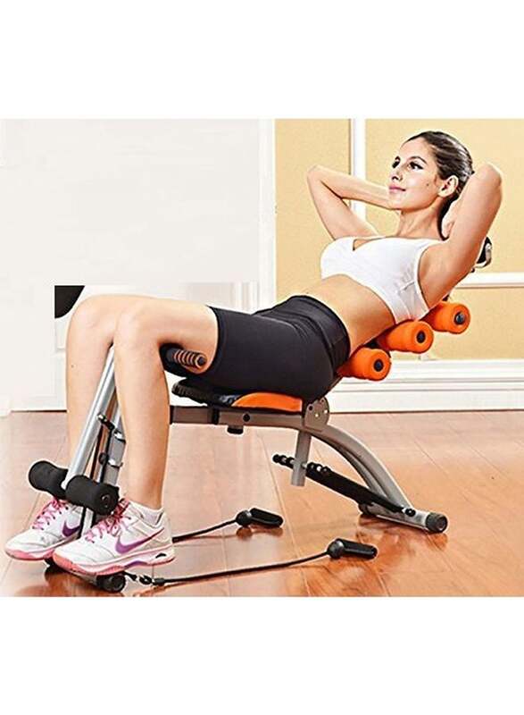 Six Pack Care Abdominal Training Machine, 104 x 35 x 89cm, Black