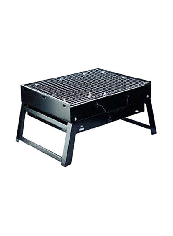 

U-hoome Compact Portable And Folding Outdoor BBQ Charcoal Grill, Black