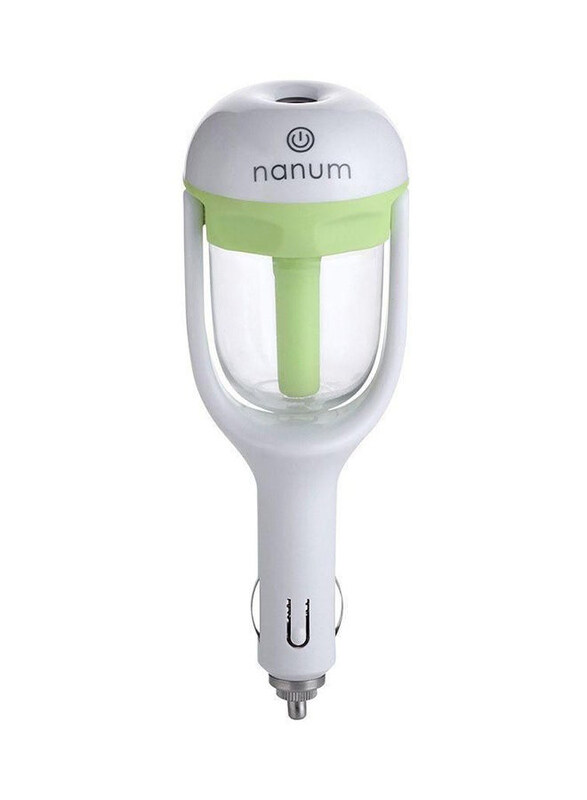 

Nanum Car Plug Air Humidifier, White/Green
