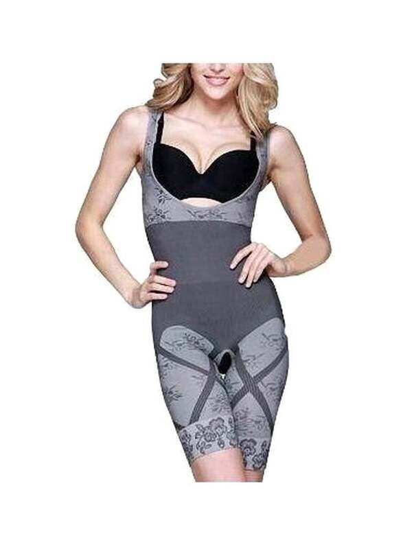 

Generic Body Shaper Slimming Suit, XXL/XXXL, Grey