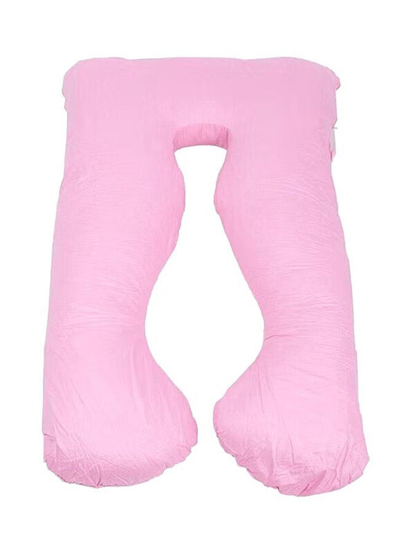 

Generic U-Shaped Maternity Cotton Pillow, Pink