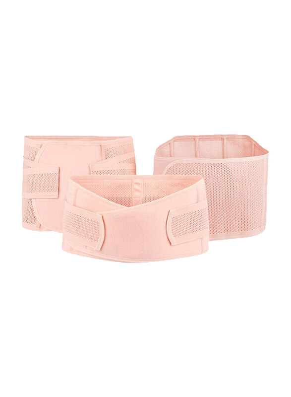 

DubaiGallery Pregnancy Waist Shaper Belt, 3 Pieces, Beige