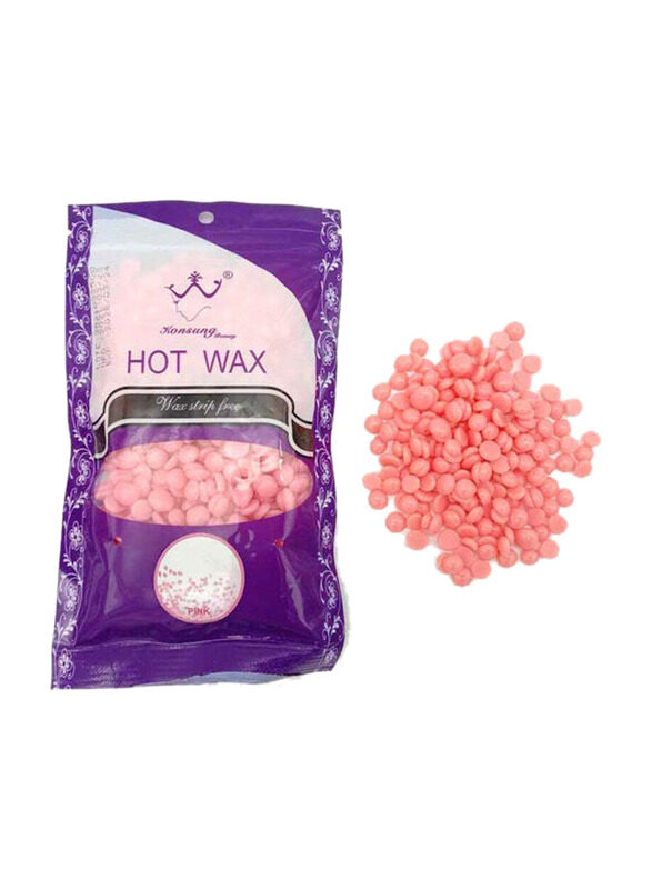 

Konsung Beauty Hair Removal Hard Wax Beans, Pink, 3 x 100gm