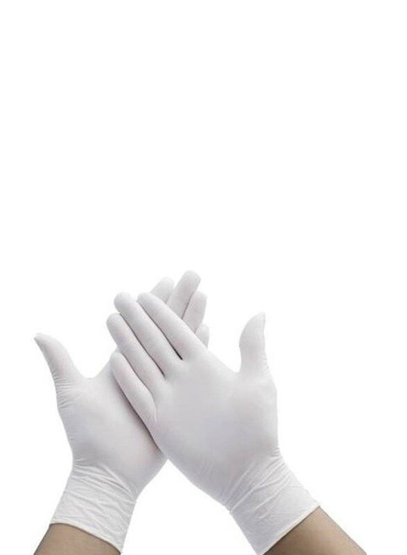 

Generic 10-Piece Unisex Latex Surgical Glove Set, MNT213716, White