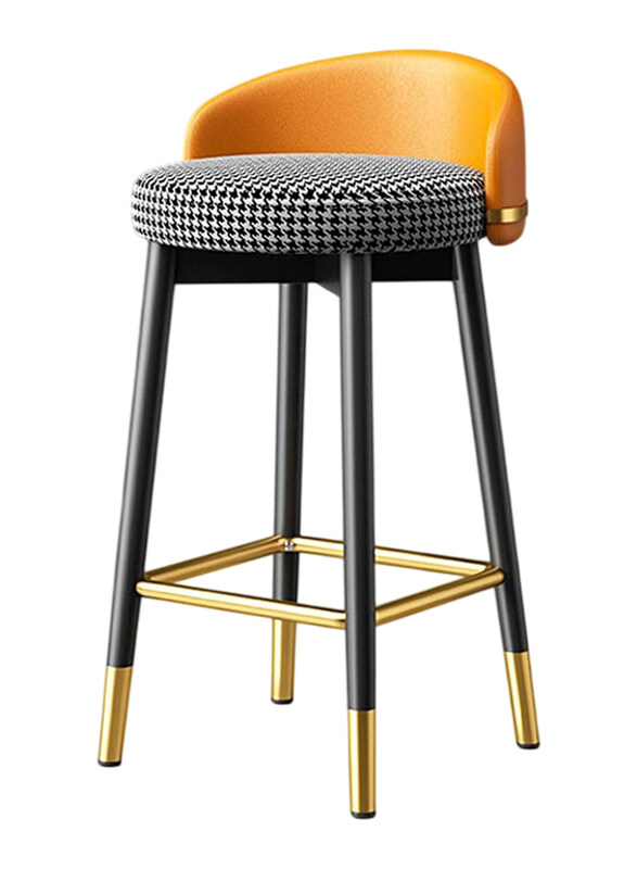 

Generic Dining Chair Metal Bar Stools Set of 2, Multicolour