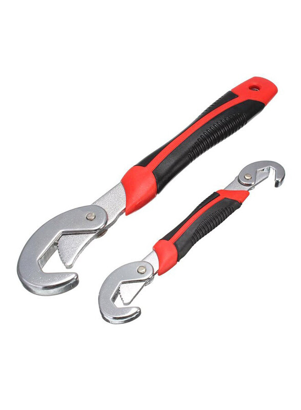 

Generic Snap & Grip Multifunctional Wrench, Red/Blue/Silver