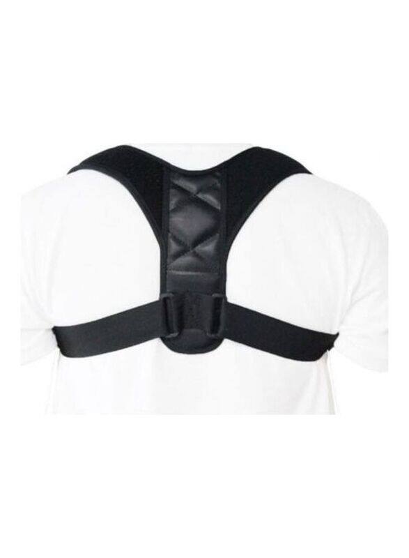 

Generic Neoprene Adjustable Posture Corrector Back Waist, 27cm, Black