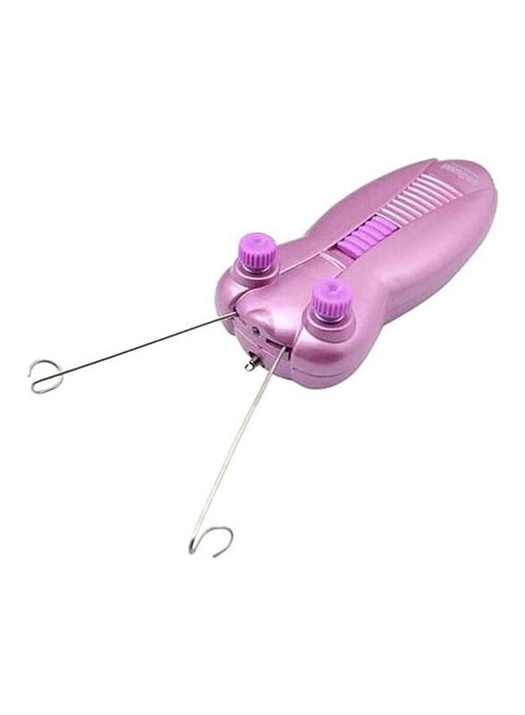 

Generic Electric Facial Hair Epilator, Pink/Silver