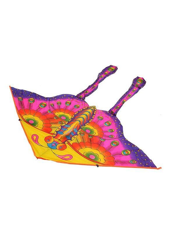 

Generic Foldable Butterfly Style Traditional Colourful Kite, 1.3-Meter, Ages 3+, Multicolour