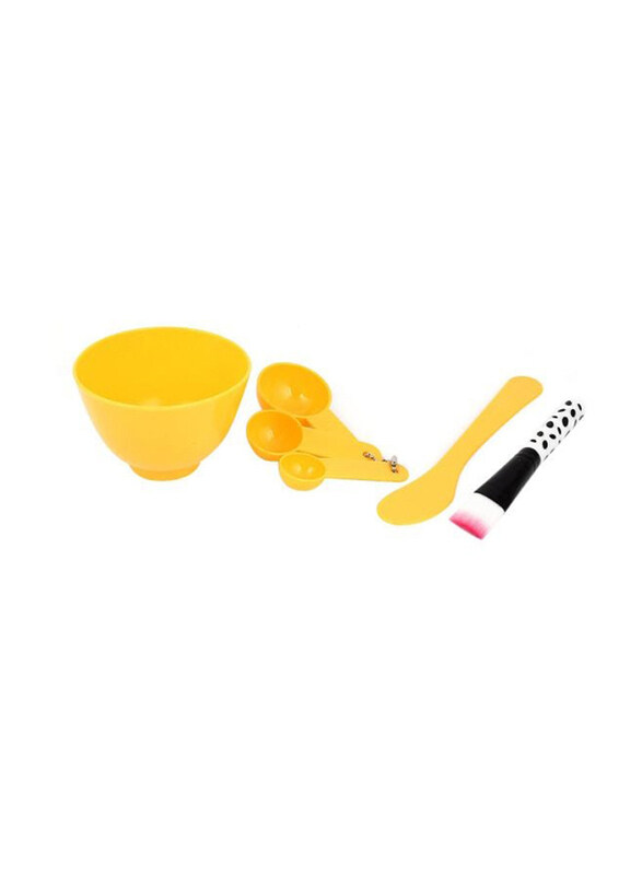 

Generic Facial Mask Mixing Bowl With Spoon Set, 6 Pieces, Multicolour