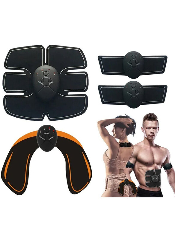 

EMS Wireless Electric Pads Portable Muscle Stimulator, Black