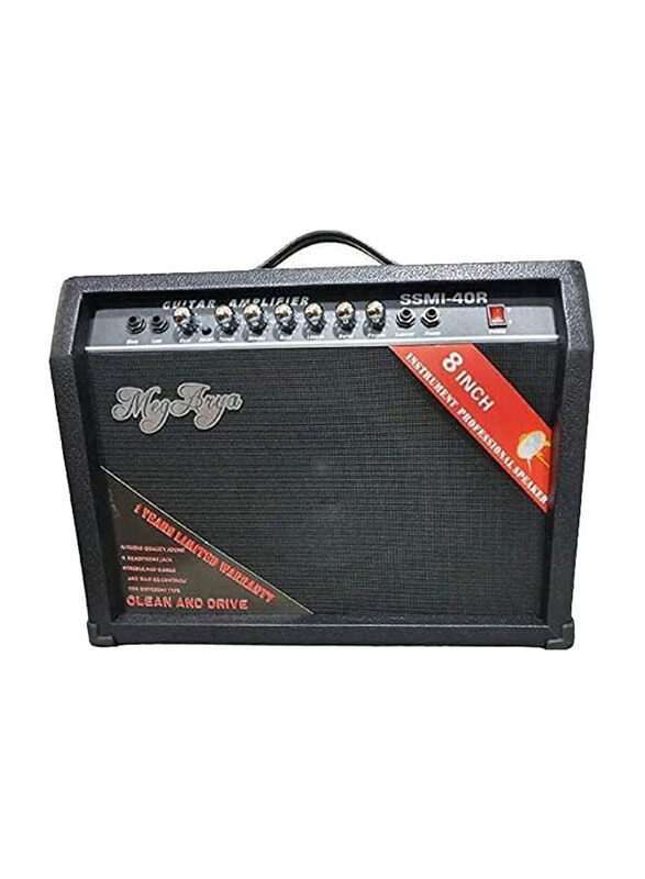 

MegArya TG40R 40 Watts Guitar Amplifier, Black