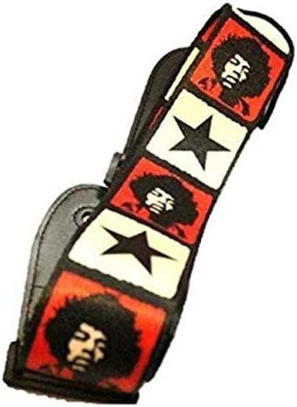 Unique Pattern Design Shoulder Strap with Ties for Bass Guitar Strap, Multicolour