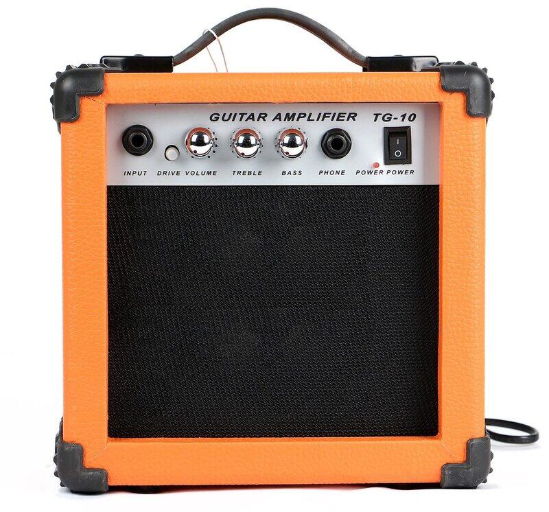 

MegArya 10W Speaker Guitar Amplifier, Black/Orange
