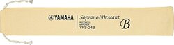Yamaha YRS-24B Plastic Soprano Recorder Flute, 2 Pieces, Cream Beige