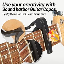 Sound harbor Guitar Capo, Black