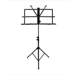 CB SKY MMS101 Foldable Music Stand with Carry Bag, Black