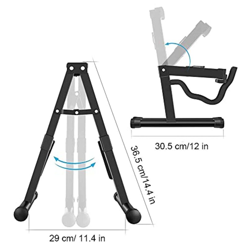 Knowing Portable Guitar Stand, Black