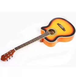 MegArya Student Acoustic Guitar Kit with Bag, Sunburst