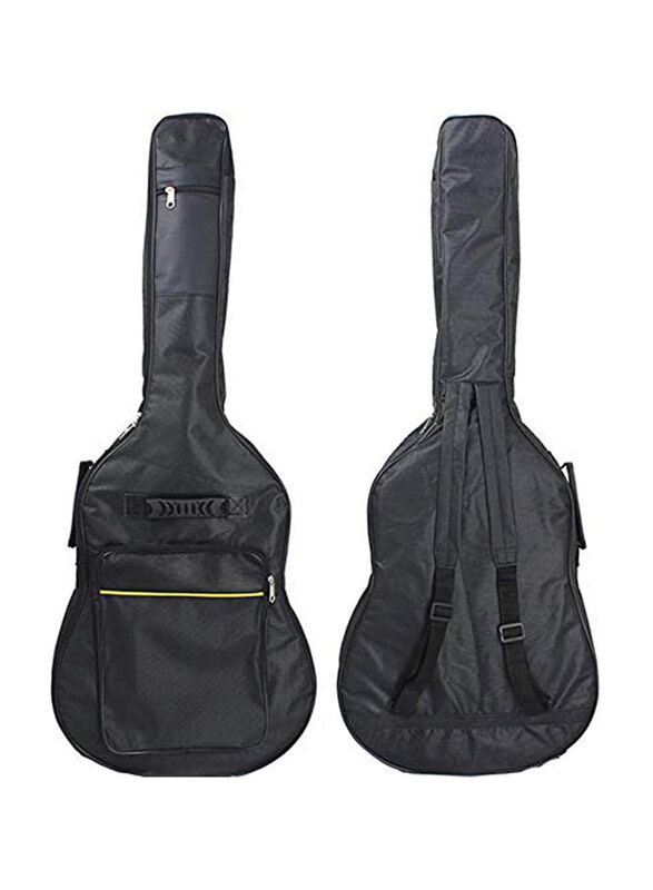 

Rubik 41-inch Acoustic Guitar Bag Backpack with Dual Adjustable Shoulder Strap, Black