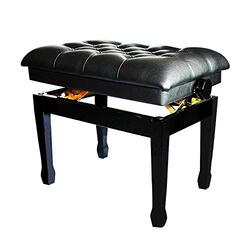 Adjustable Piano Bench/Chair/Stool, Black