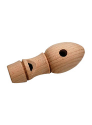 MegArya Wooden Long Type Cuckoo Caller Whistle Musical Instrument, Beige