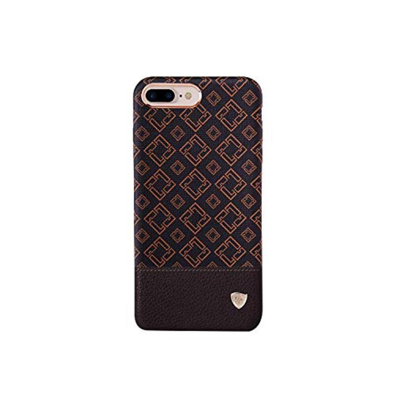 Nillkin Apple iPhone 7 Leather Square Pattern Mobile Phone Case Cover, Brown