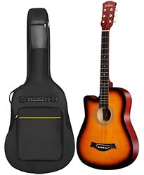 MegArya Acoustic Guitar Combo Pack Bag, Sunburst